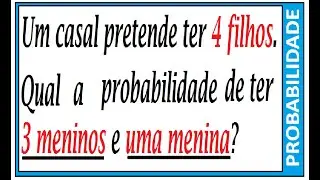 PROBABILIDADE - QUAL É PROBABILIDADE DE NASCIMENTO