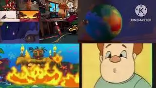 10 Chain Reaction scenes played at Once