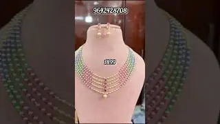 Original pearls & beads jewellery collection #pravara #beadedjewellery #necklace #jewellery