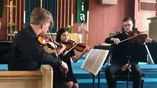 HGG and Augmented 4 play Schubert String Quartet No. 14 (Death and The Maiden), 2nd Movement