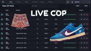 Undefeated Dunk, Eric Emanuel live cop (Cyber, Sole, MekAIO)