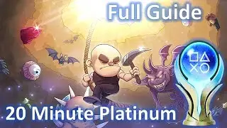 Cave Bad 100% Platinum Walkthrough | Trophy / Achievement Guide