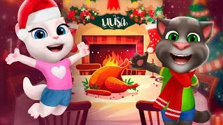 Talking Tom ✨  Blask Wigilii ✨ Zabawne Kresk&oacute;wki Dla Dzieci 🍿 Super Toons TV - Bajki Po Polsku