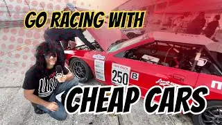 Go racing in a cheap car