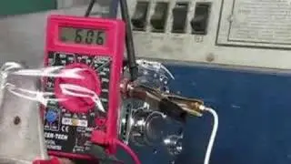 6 volt alternator test, both positive and negative ground