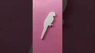 Parrot Craft Ideas | Thermocol Parrot | Thermocol Art And Craft | Thermocol Parrot Making Idea Easy