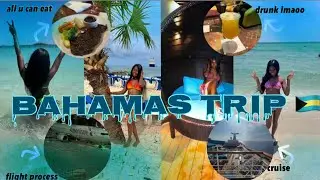 TRAVEL W/ ME | First Carnival cruise, Miami FL, Bahamas🇧🇸  beach & more