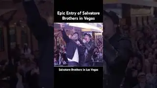 Flying Entry of Ian and Paul in Las Vegas
