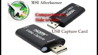 Capture Card VS MSI Afterburner Recording Resident evil Re 3 Demo with GTX 560