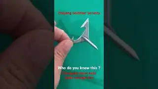 Golddeer Triangular thorn nails non-falling nail three-edged nail super sharp trident nail #caltrops