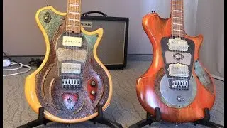 Holy Grail Guitar Show '18 - M-Tone Guitars Custom Flight Risk Demos