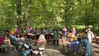 Ubaka Hill&rsquo;s Drumsong Orchestra Rail Trail Cafe September 13  2025. Ijexa into Samba