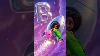 🚀 ABC Rocket Adventure with Luna & Parrot | Fun Space Alphabet Song