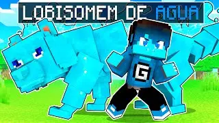 A história do PRIMEIRO LOBO DE ÁGUA no Minecraft