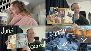 Snowy Days & Junk Journaling
