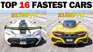 TOP 16 FASTEST CARS IN FORZA HORIZON 5 (300MPH+)