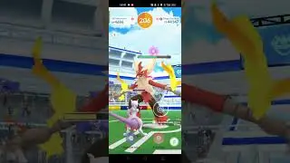 Mega Blaziken solo - 6 unique Psychic types in windy weather