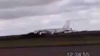 Giant Scale B-52 R/C Plane Crash