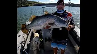 Best Lure to catch fresh water Barramundi is revealed. Lions Camp Kanga Fishing
