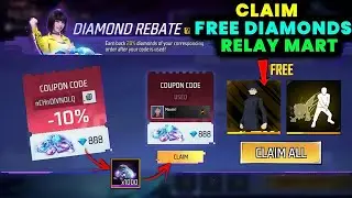 FREE FIRE NEW DISCOUNT RELAY EVENT 😍 || FINALLY ALL FREE & RARE BUNDLES REVIEW 🥳 
