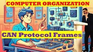 Computer Organization: Detailed Explanation of CAN Protocol & Frames with Demo 🚗💻 #embeddedsystems