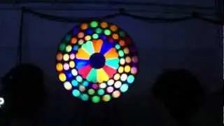Spinning POV disc - Maker Faire 2012 - San Mateo
