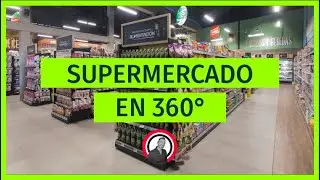 ↑↑↑ Recorre Este SUPERMERCADO Conmigo 🙋🏻‍♂️, Con VISTA En 360° ↑↑↑↑
