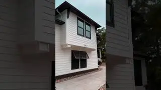 Elegant Home Upgrade: Brown Gutter & White Downspout Installation 🏡✨ #gutterinstallation