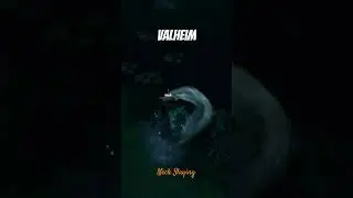 I see something 👀 I see some Neck 🦎 Let's see if they want to fight ⚔️ in Valheim 🗡️