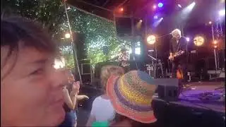 Mehdi Haddab et son oud l&eacute;opard au festival &laquo; Au Gr&egrave;s du Jazz &raquo;