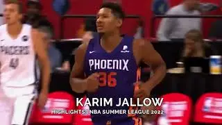 Karim Jallow (Phoenix Suns / ratiopharm ulm): Highlights NBA Summer League 2022