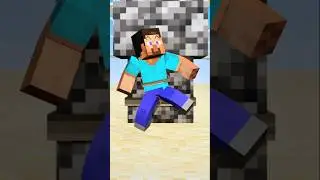 Steve VS Minecraft 5 mob 😱 block challenge 😅#shorts #ytshorts #minecraft #trending