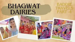 Bhagwat daires day - 1 (kalash yaatra) 💖 baddie travels part - 4 👽 #bhagwatkatha #vlog #new
