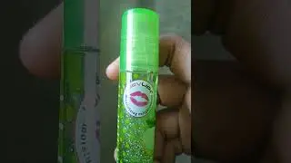 Aleen/lipgloss/with vitamin e/greenapple/moisturizing enlightenment/juicylips/@creativeaachal3451