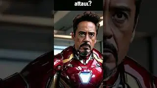 Image  Iron Man in an interview Interviewer Why the change Iron Man New suit new attitude | New Suit