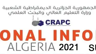 PRIMA INFO DAY ALGERIA (DGRSDT-CRAPC)