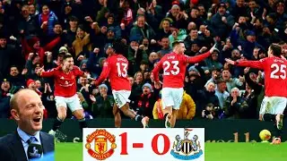 Peter Drury 🤩🔥 Commentary 🥰|Manchester United vs Newcastle United|1-0 Full Time 🥰
