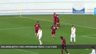 GIALLOROSSI BEFFATI, CON IL PORTOGRUARO FINISCE 1-1 | 24/11/2025