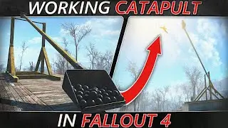 Fallout 4 - Working Catapult