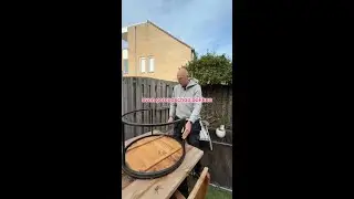 Tuintafel makeover met een kunststofplaat