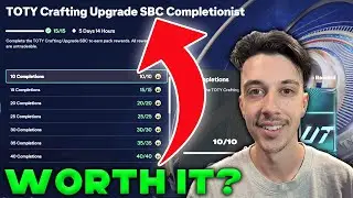 I Finished The TOTY Crafting SBC Completionist ✅ - Should YOU Complete It?