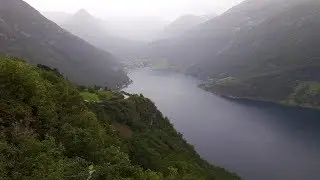 Norway. Eagle Road (&Oslash;rnevegen). Fv63 from Geiranger to Eidsdal