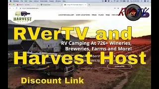 RVerTV Harvest Host Membership - Free Camping