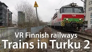 Trains in Turku 2 | VR Finnish railways