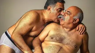 The Cute&Handsome Mature Fatty Old Gay Couples Daddies True love Stories