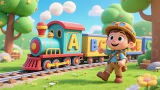 The Alphabet Train and the Letter Explorer | Nursery Rhymes & Kids Songs