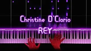 Christine D&rsquo;Clario - REY - piano cover 🎹🔥🎵