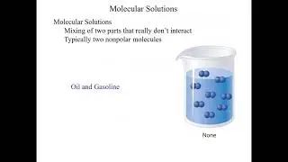 12.2 Solubility and the Solution Process