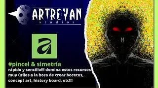 #affinity Pinceles y Simetr&iacute;a!!! R&aacute;pido y sencillo!!!