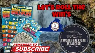 Virginia Lottery, Mega Money Multiplier, Cash To Go,